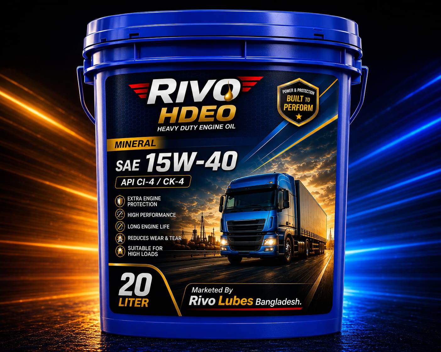 Rivo HDEO 15W-40 20L